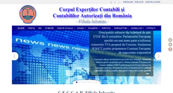 Desktop Screenshot of ceccarialomita.ro